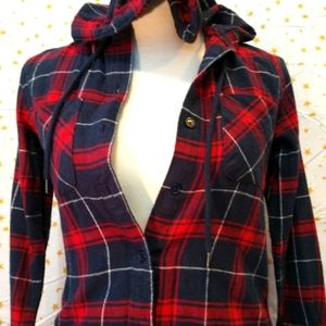 Plaid hoodie